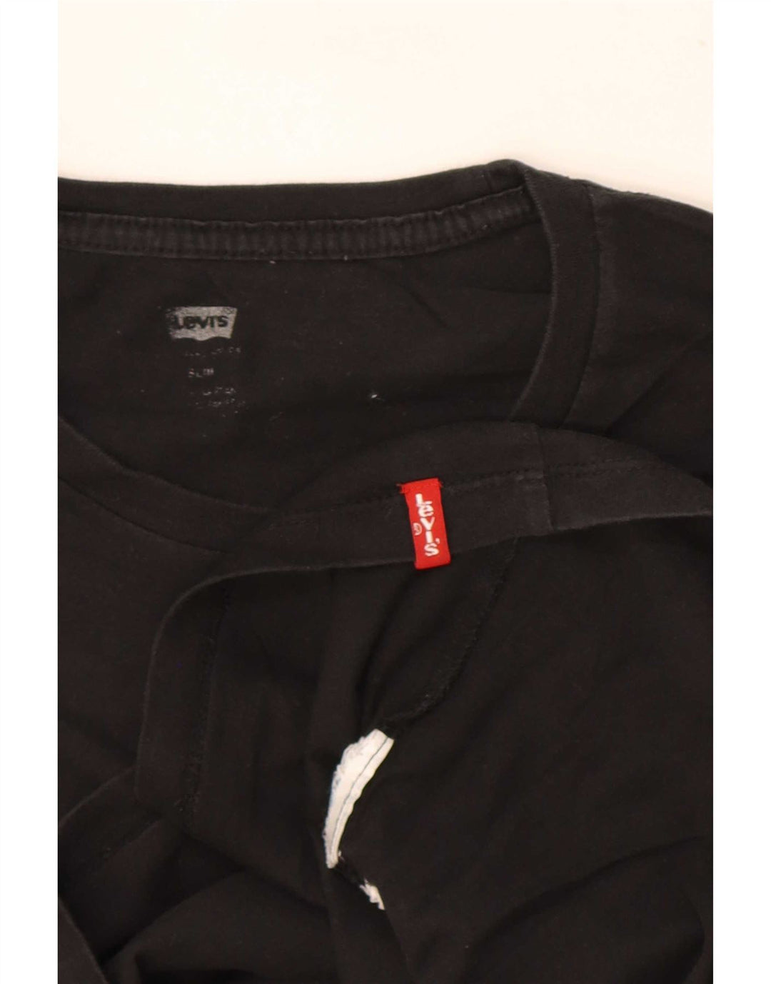 Levi's Mens T-Shirt Top Small Black