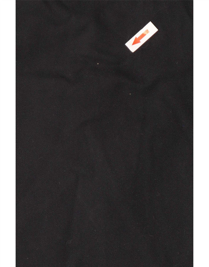 Dockers Mens Pegged Chino Trousers W34 L29 Black Cotton