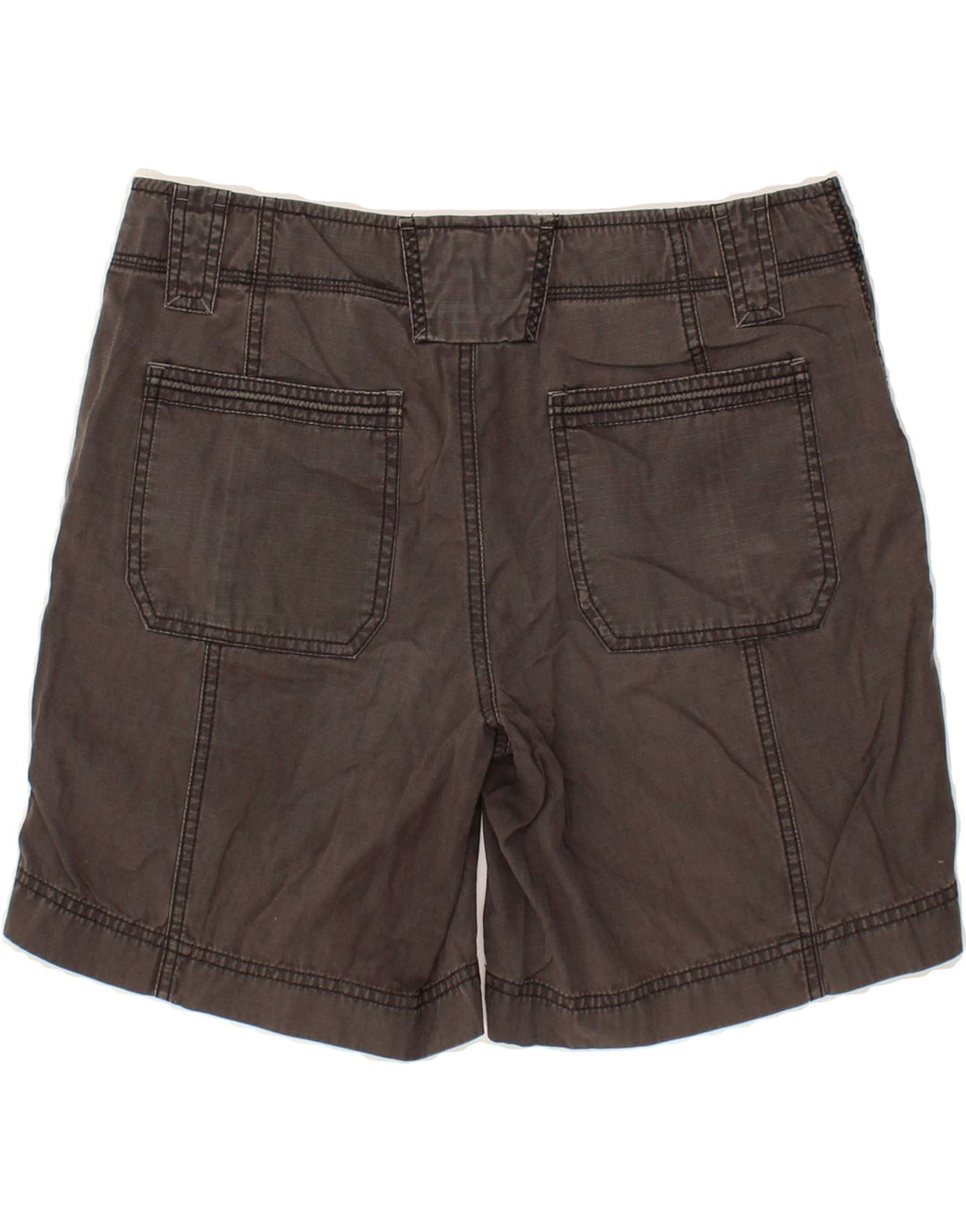 EDDIE BAUER Womens Chino Shorts US 8 Medium W30  Grey Cotton Vintage Eddie Bauer and Second-Hand Eddie Bauer from Messina Hembry 