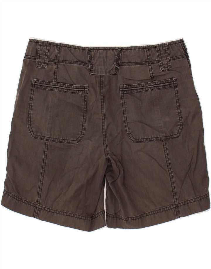 EDDIE BAUER Womens Chino Shorts US 8 Medium W30  Grey Cotton Vintage Eddie Bauer and Second-Hand Eddie Bauer from Messina Hembry 