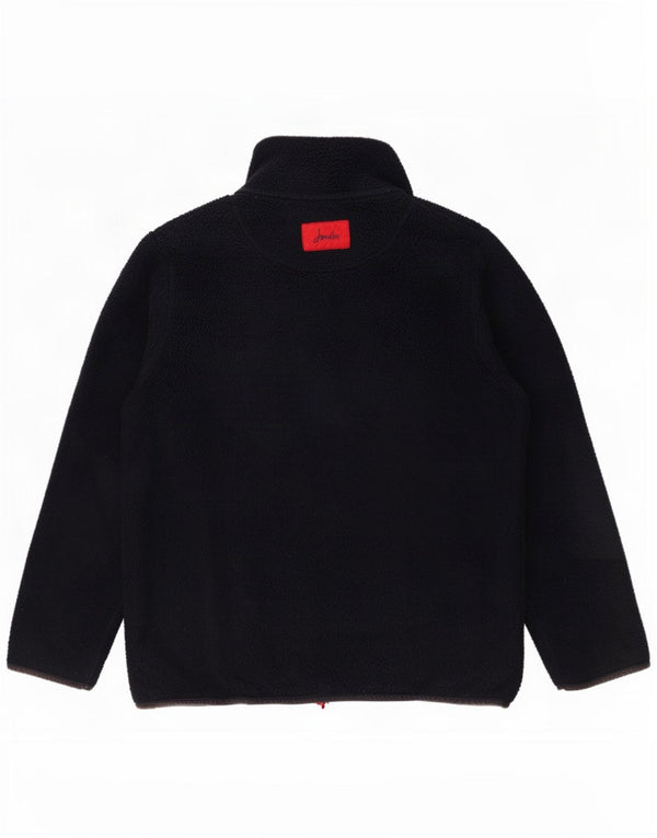 Joules Womens Fleece Jacket UK 18 XL Navy Blue Polyester