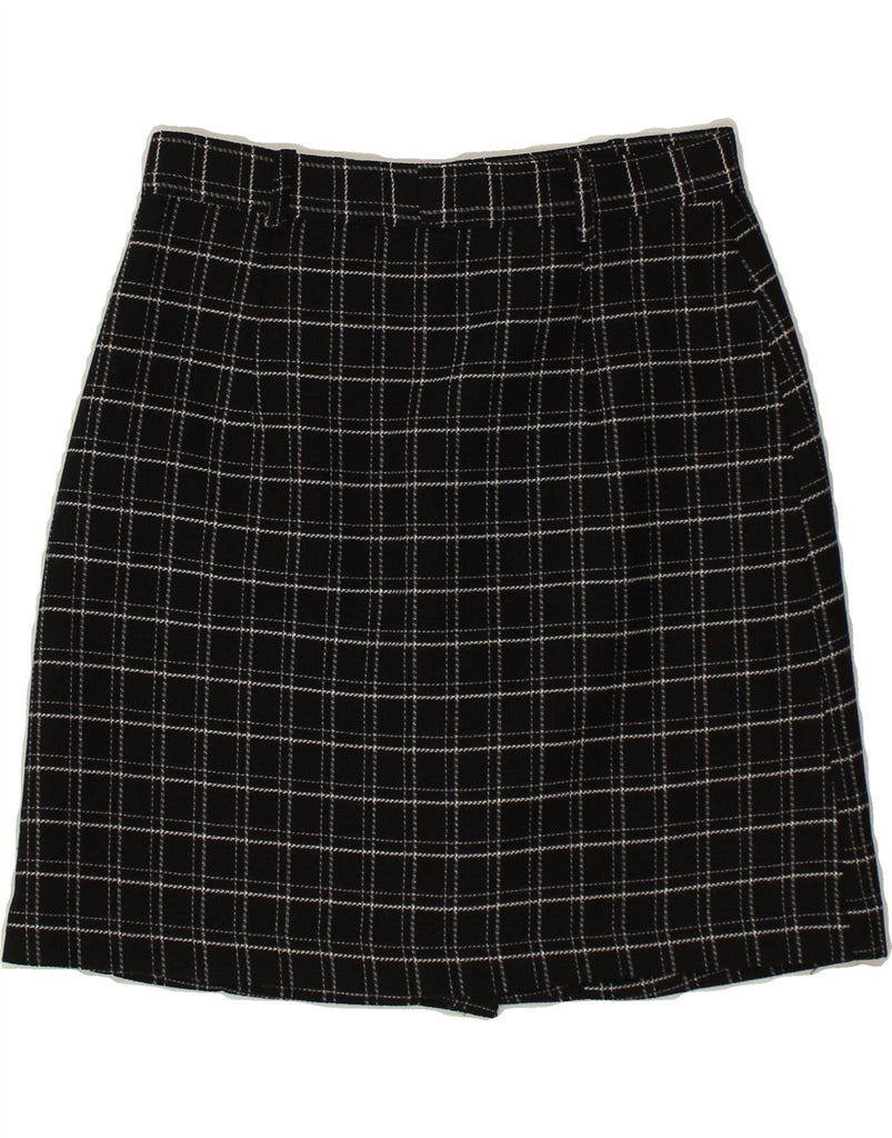 VINTAGE Womens Straight Skirt W26 Small  Black Check | Vintage Vintage | Thrift | Second-Hand Vintage | Used Clothing | Messina Hembry 