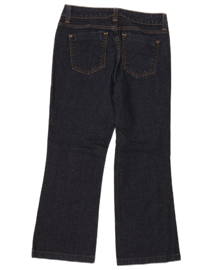 DKNY Womens Cropped Jeans US 6 Medium W28 L25 Navy Blue Cotton