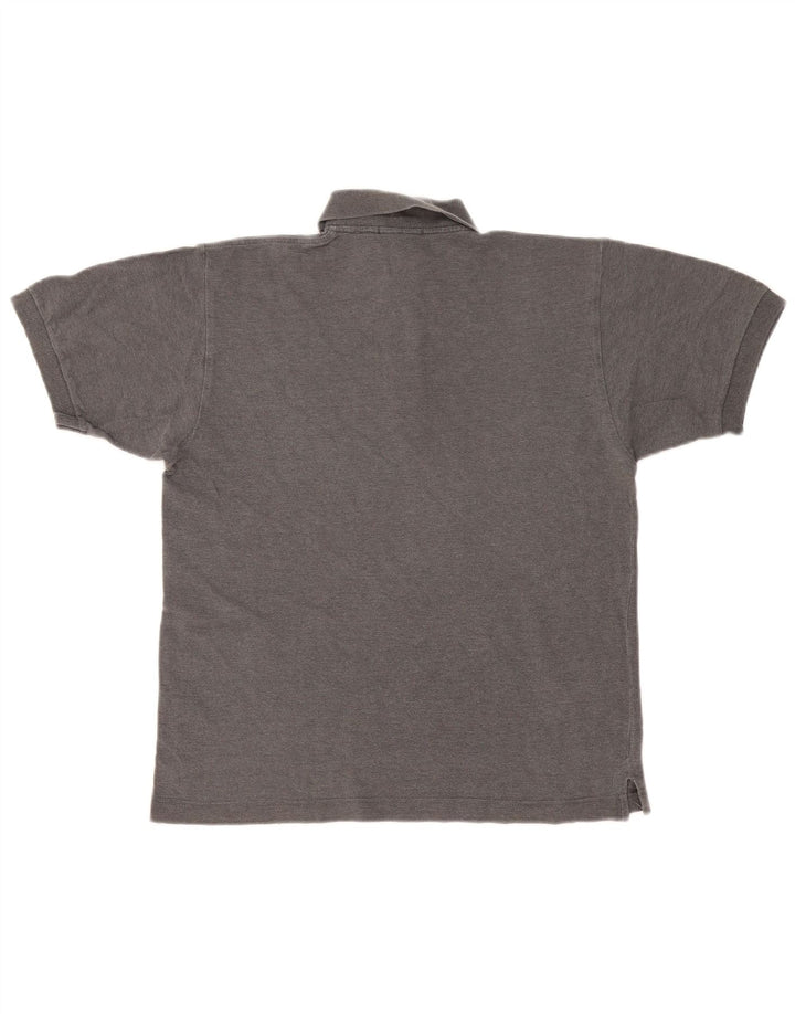 Sergio Tacchini Mens Polo Shirt XS Grey Cotton