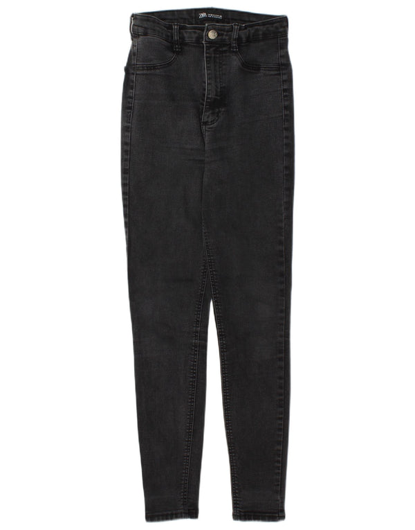 Zara Womens Skinny Jeans EU 36 XS W26 L27 Grey