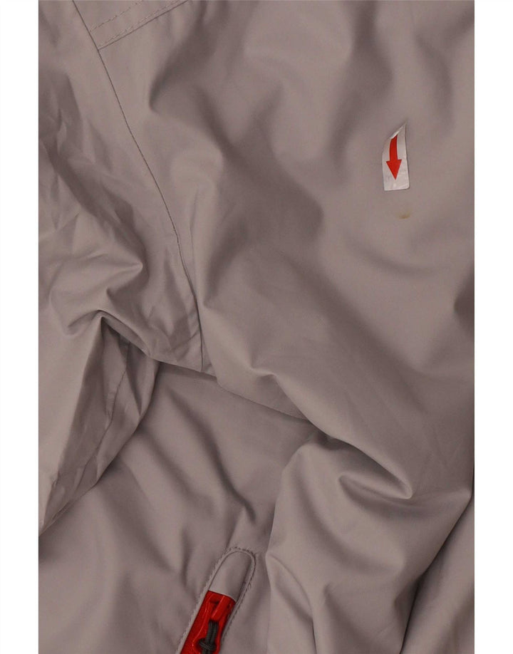Helly Hansen Mens Sailwear Graphic Rain Jacket UK 44 2XL Grey Polyester