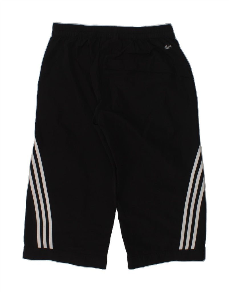 ADIDAS Boys Sport Shorts 9-10 Years Black Polyester | Vintage Adidas | Thrift | Second-Hand Adidas | Used Clothing | Messina Hembry 