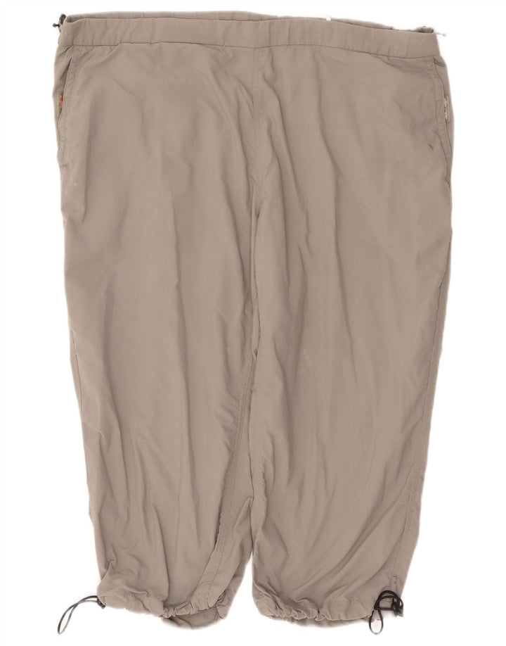 Columbia Womens Joggers Capri Trousers Large W38 L20 Grey Polyester