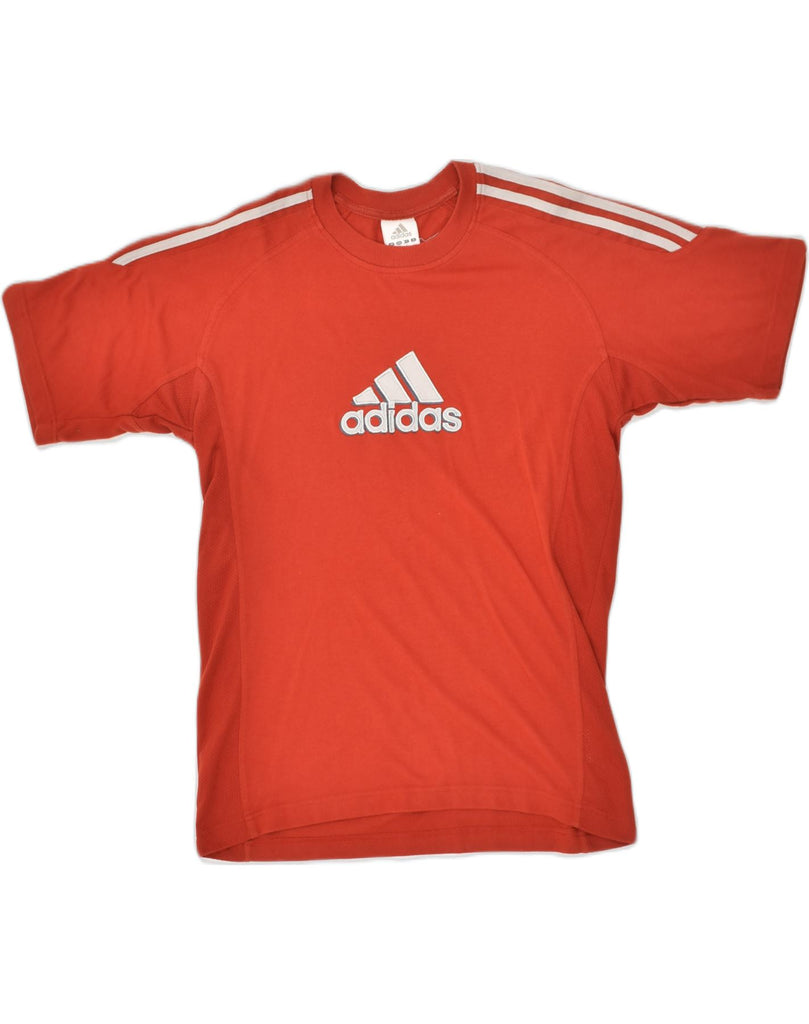 ADIDAS Mens Graphic T-Shirt Top UK 36/38 Small Red Cotton | Vintage Adidas | Thrift | Second-Hand Adidas | Used Clothing | Messina Hembry 