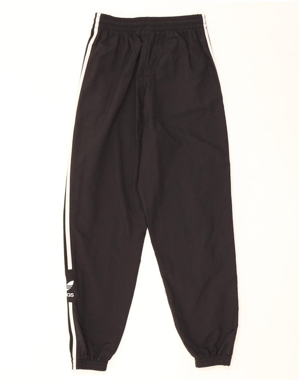 Adidas Womens Tracksuit Trousers Joggers UK 8 Small Black Polyamide
