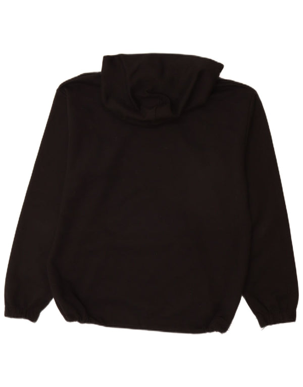 Zara Mens Hoodie Jumper Small Black Cotton