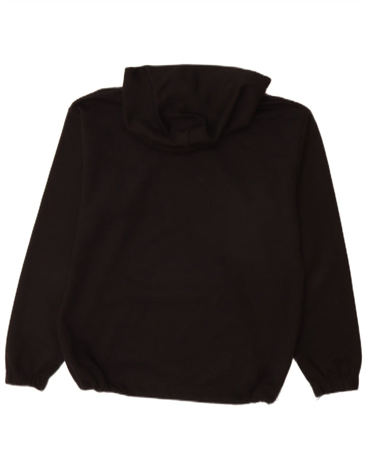 Zara Mens Hoodie Jumper Small Black Cotton