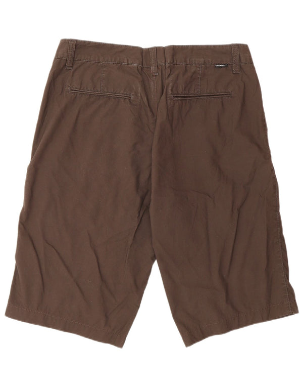 Calvin Klein Mens Chino Shorts W36 Large Brown Cotton