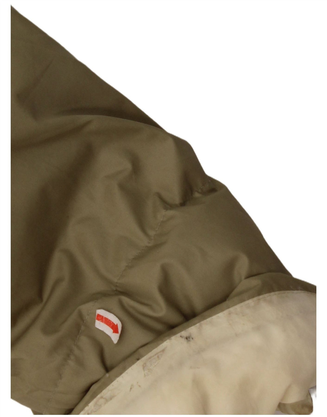 DIESEL Womens Padded Jacket UK 14 Medium Khaki Polyester