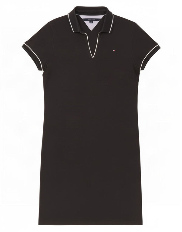 Tommy Hilfiger Womens Polo Dress UK 16 Large Navy Blue Cotton