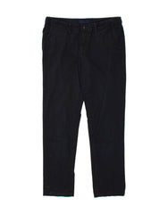 FAT FACE Womens Slim Chino Trousers W34 L30 Navy Blue Cotton