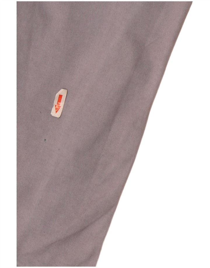 Iceberg Mens Slim Chino Trousers IT 48 Medium W32 L34 Grey Cotton