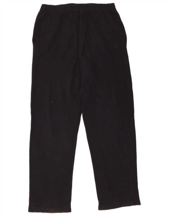 Kappa Mens Tracksuit Trousers Medium  Black Cotton