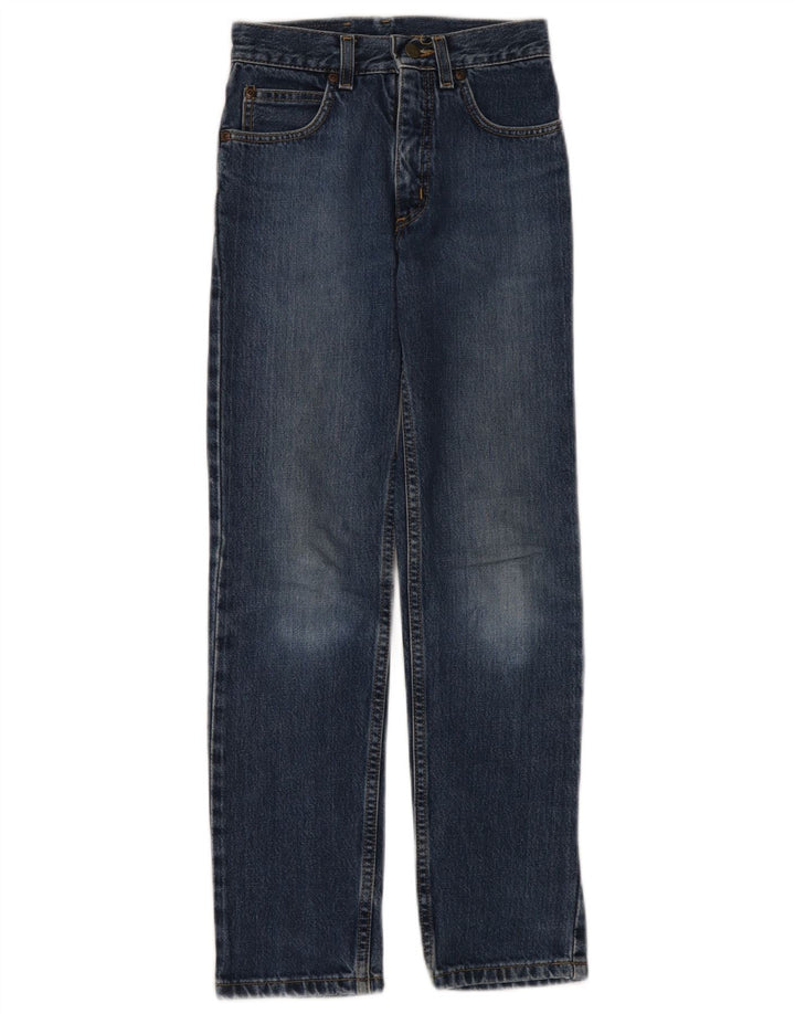 Lee Womens Straight Jeans US 10 Large W24 L28 Blue Cotton