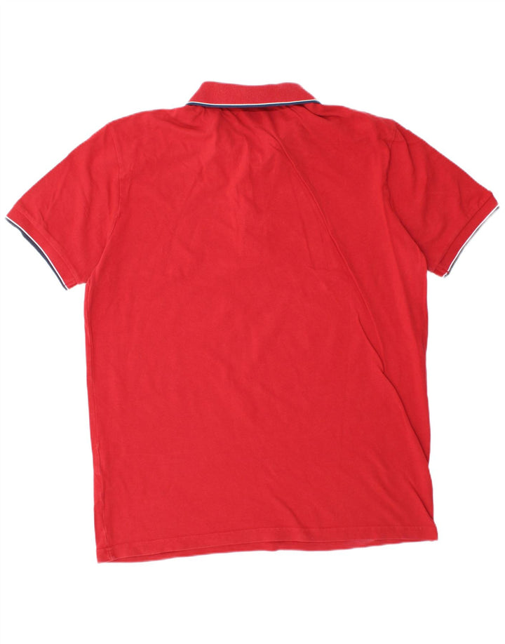 KAPPA Mens Polo Shirt 2XL Red Cotton