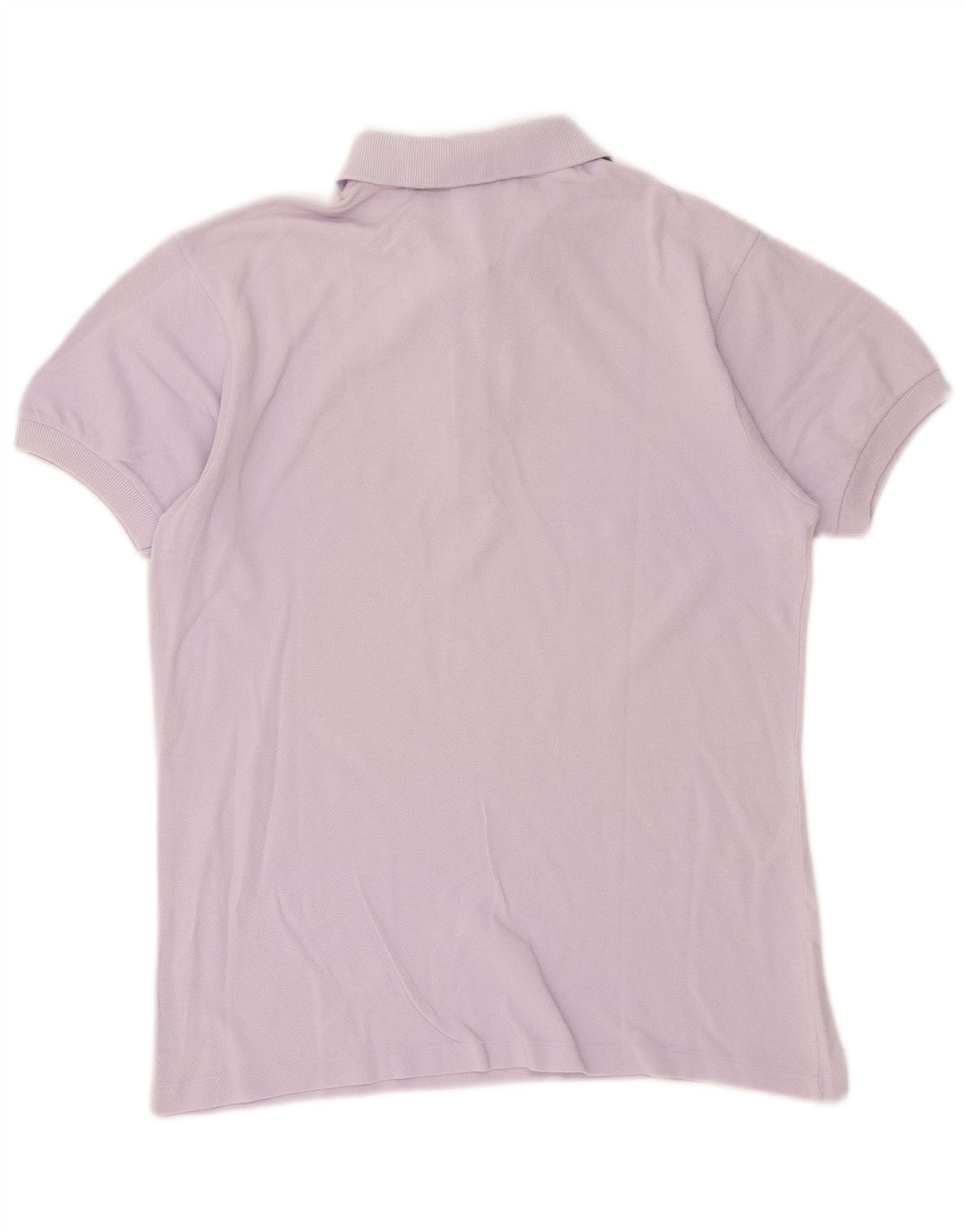 Lacoste Womens Polo Shirt Size 40 Medium Purple Cotton