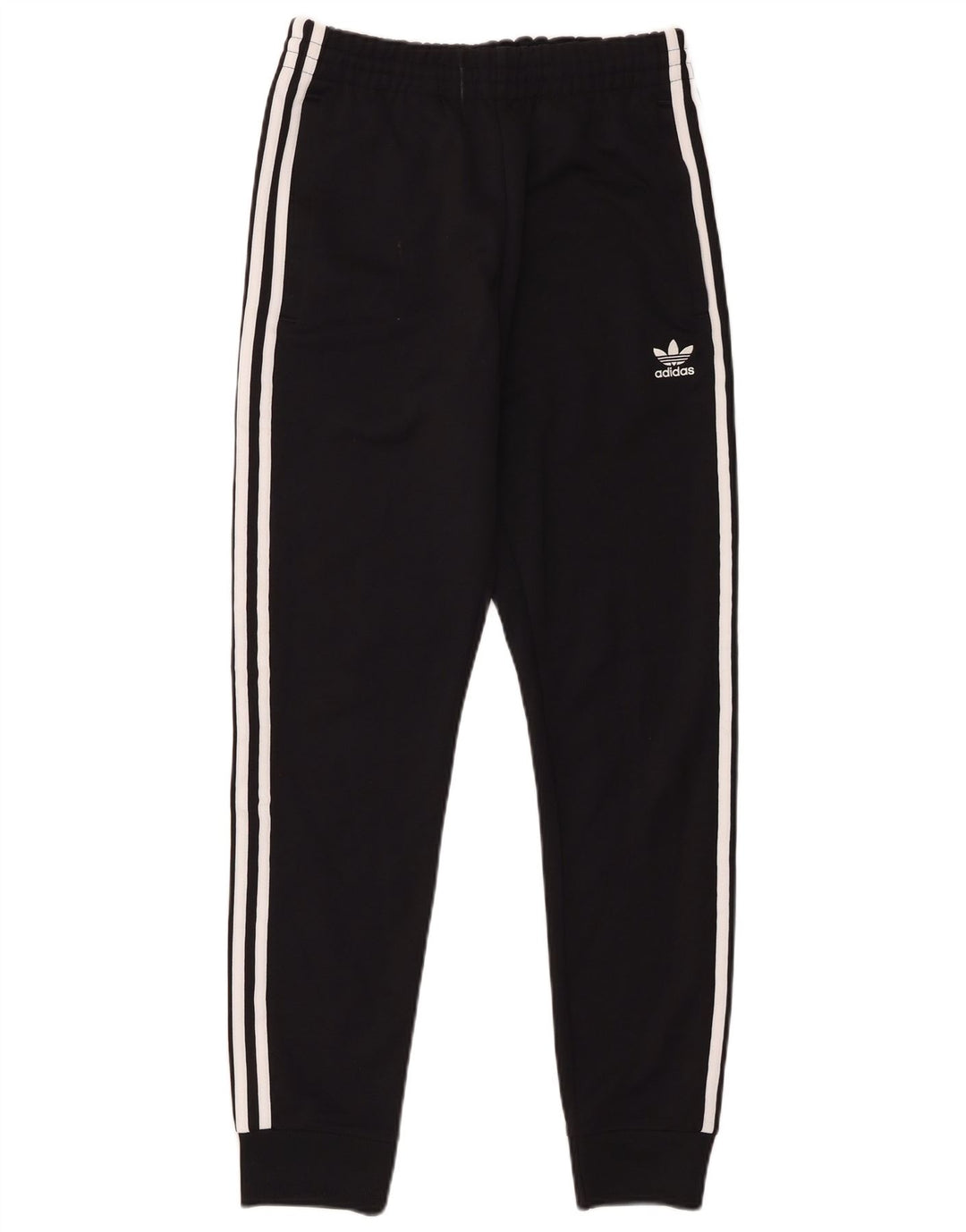 Adidas Mens Tracksuit Trousers Joggers Small Black Polyester