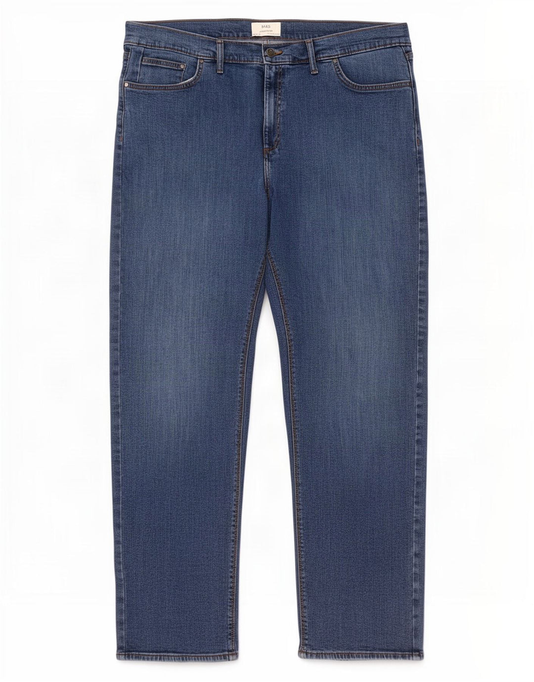 Marks & Spencer Mens Straight Jeans W44 L31 Blue Cotton