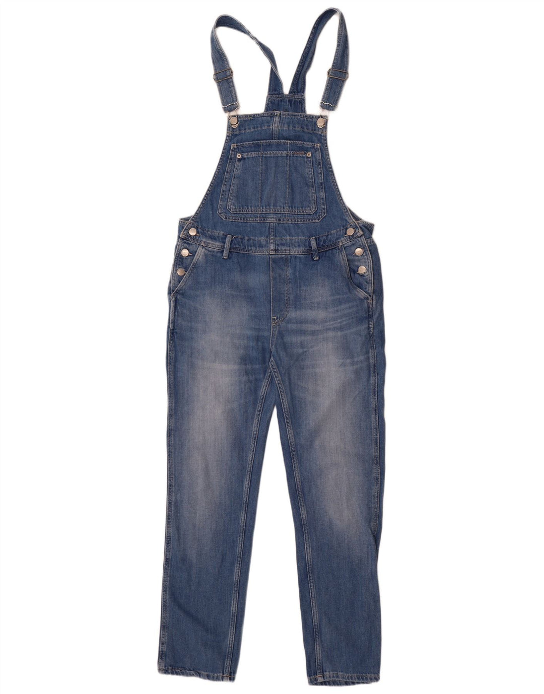 PEPE Jeans Womens Dungarees Slim Jeans Medium W27 L28 Blue Cotton