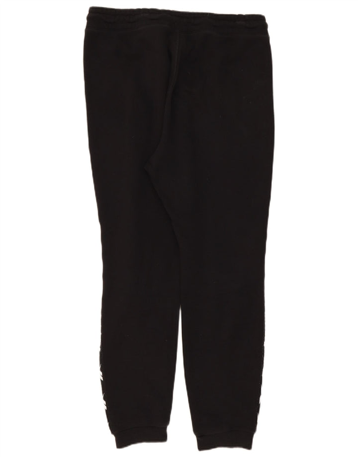 Reebok Mens Graphic Tracksuit Trousers Joggers Medium Black Cotton