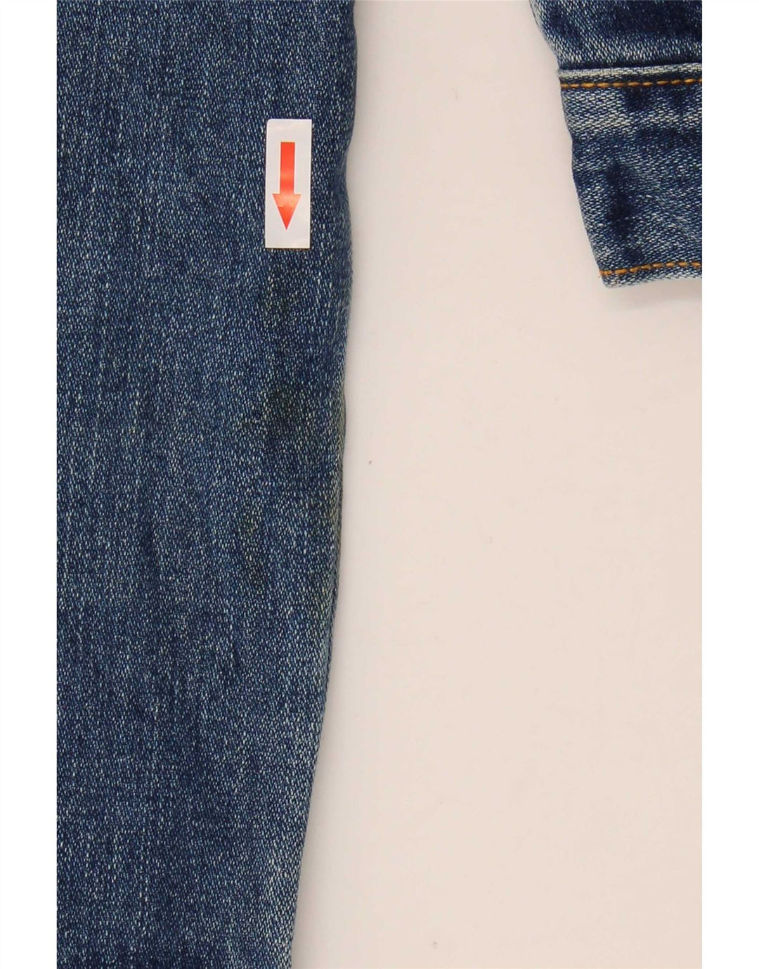 Levi's Girls Denim Jacket 7-8 Years Large Blue Cotton