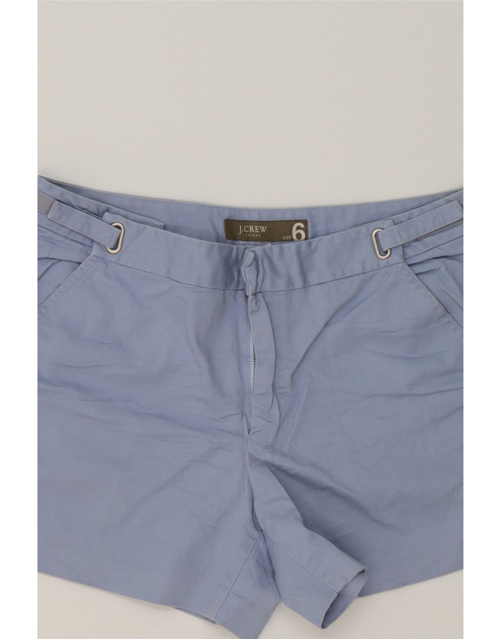 J. CREW Womens Chino Shorts US 6 Medium W32  Blue Cotton Vintage J. Crew and Second-Hand J. Crew from Messina Hembry 