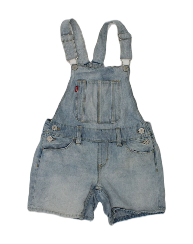 LEVI'S Girls Boyfriend Dungarees Denim Shorts 6-7 Years W24  Blue Cotton | Vintage Levi's | Thrift | Second-Hand Levi's | Used Clothing | Messina Hembry 