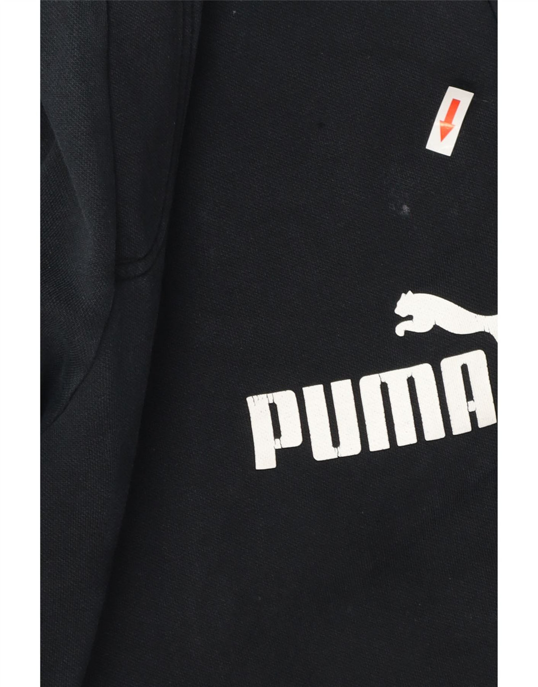 Puma Mens Graphic Tracksuit Trousers Joggers Medium  Black Cotton