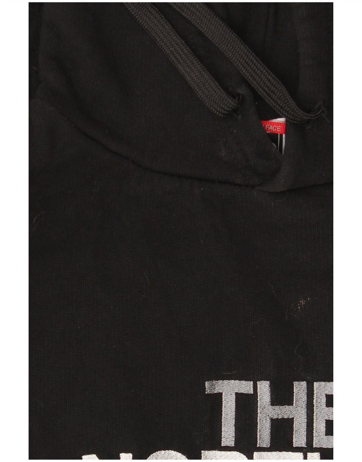 The North Face Mens Graphic Hoodie Jumper Small Black Cotton