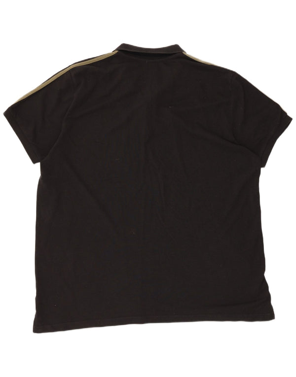 Adidas Mens Polo Shirt 3XL Black