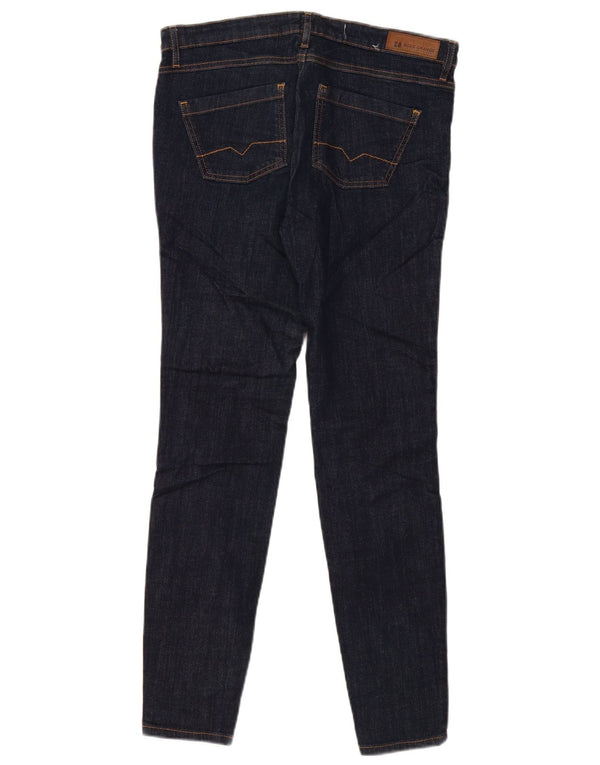 Hugo Boss Womens Skinny Jeans W30 L28 Navy Blue Cotton
