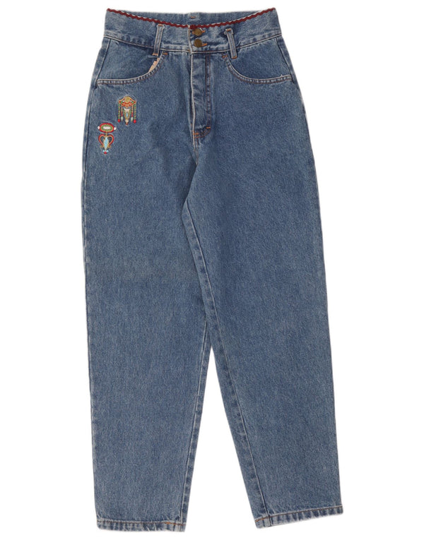 Mash Womens Rosemary High Rise Tapered Jeans IT 46 Large W32 L27 Blue