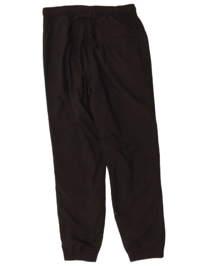 NIKE Mens Graphic Tracksuit Trousers Joggers Medium  Black Colourblock
