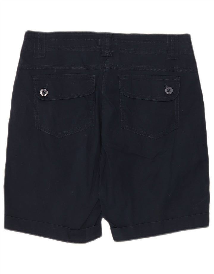 Mountain Warehouse Womens Chino Shorts UK 10 Small W30  Navy Blue