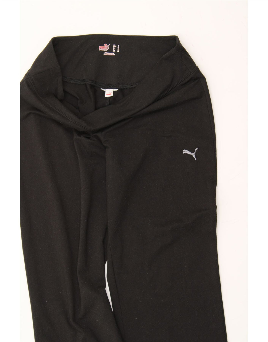 PUMA Womens Capri Tracksuit Trousers UK 14 Large Black Vintage Puma and Second-Hand Puma from Messina Hembry 