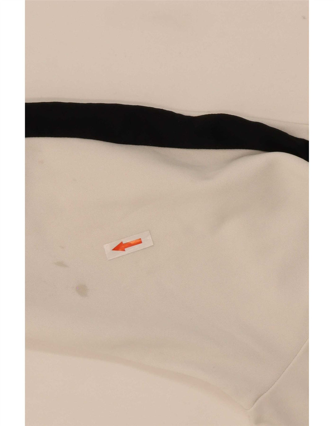 Nike Mens Dri Fit Hoodie Jumper Small White Colourblock Polyester