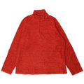 Mountain Warehouse Mens Zip Neck Fleece Jumper XL Orange Polyester