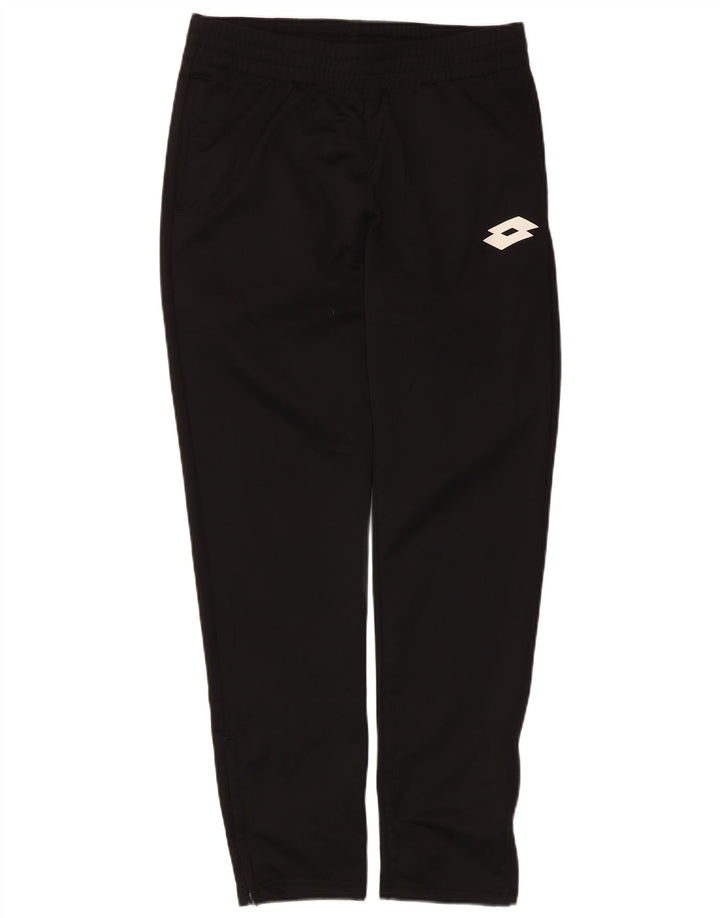 Lotto Mens Tracksuit Trousers Small Black Polyester