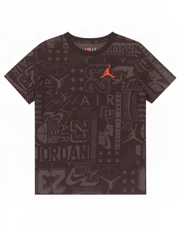 Jordan Boys Graphic T-Shirt Top 12-13 Years Large Black