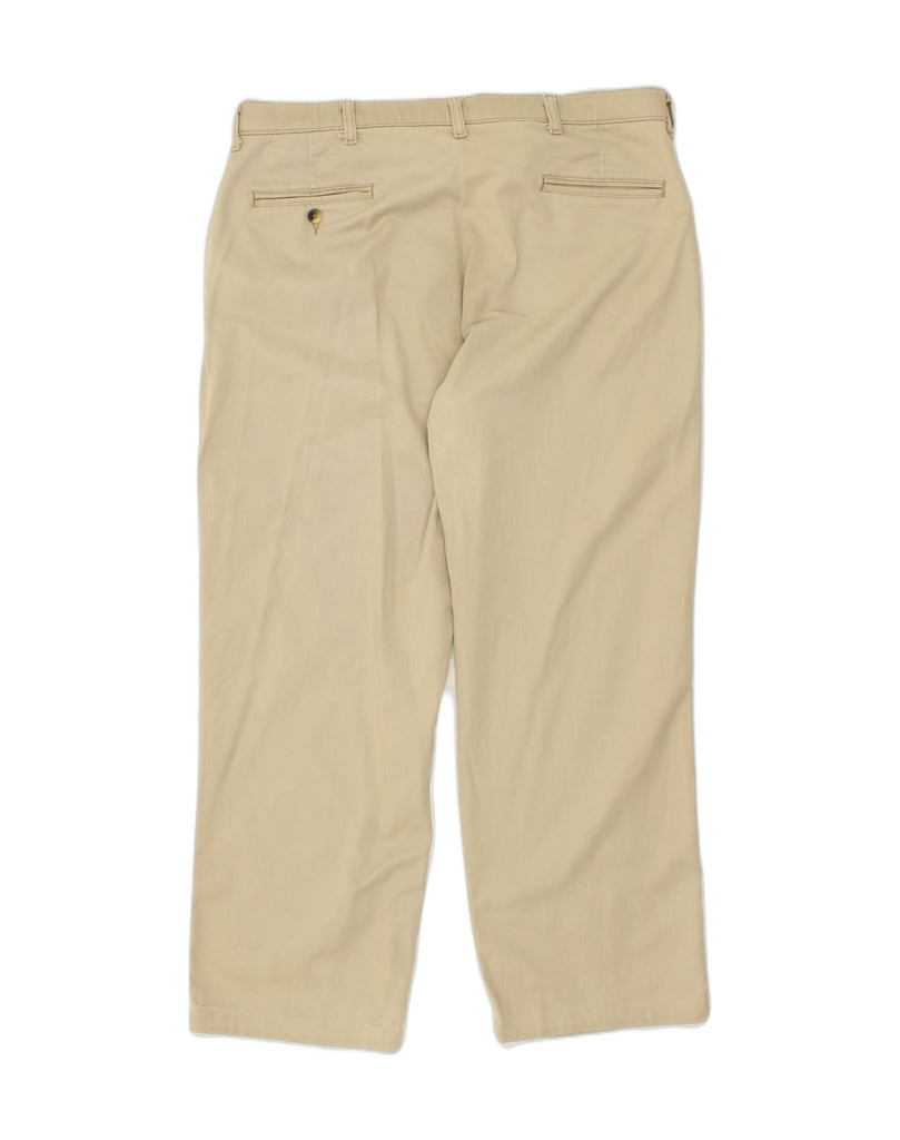 WRANGLER Mens Straight Chino Trousers W38 L30 Beige Cotton | Vintage Wrangler | Thrift | Second-Hand Wrangler | Used Clothing | Messina Hembry 