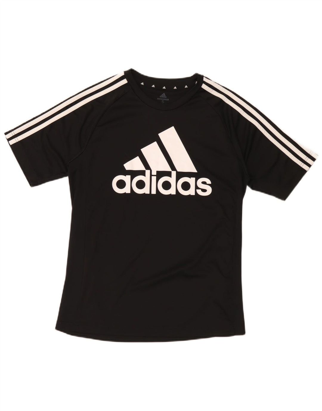 Adidas Mens Aeroready Graphic T-Shirt Top Small Black Polyester