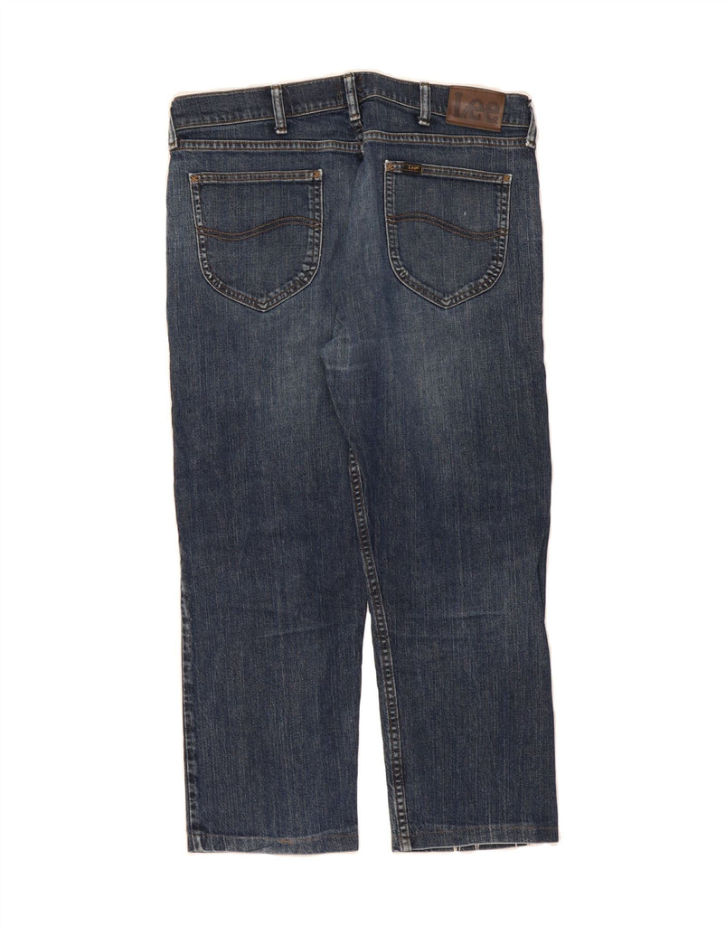 LEE Mens Legendary Cropped Jeans W36 L24 Navy Blue Cotton Vintage Lee and Second-Hand Lee from Messina Hembry 