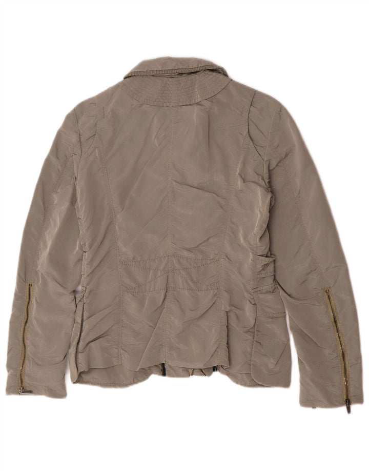 Dekker Womens Utility Jacket IT 44 Medium Grey