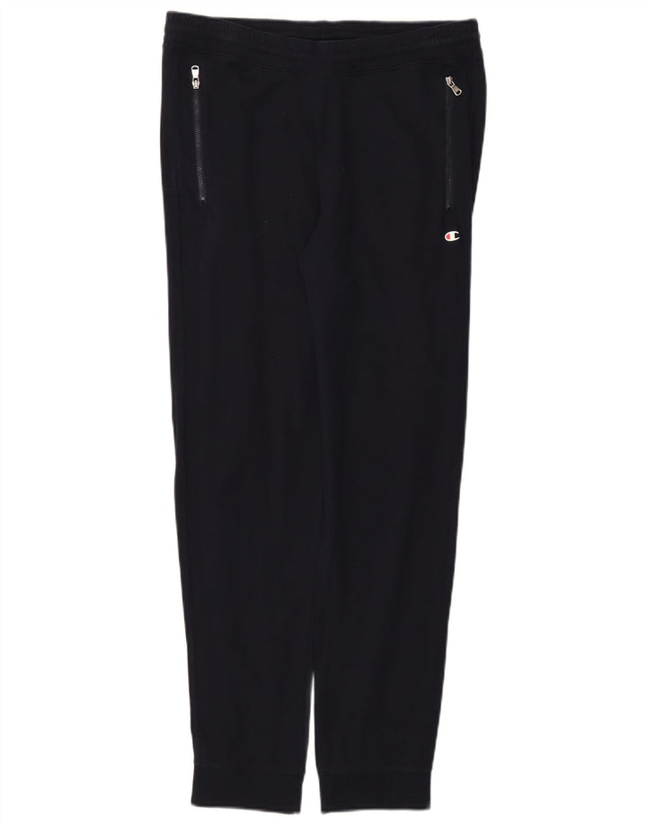 Champion Womens Tracksuit Trousers Joggers UK 14 Medium Navy Blue