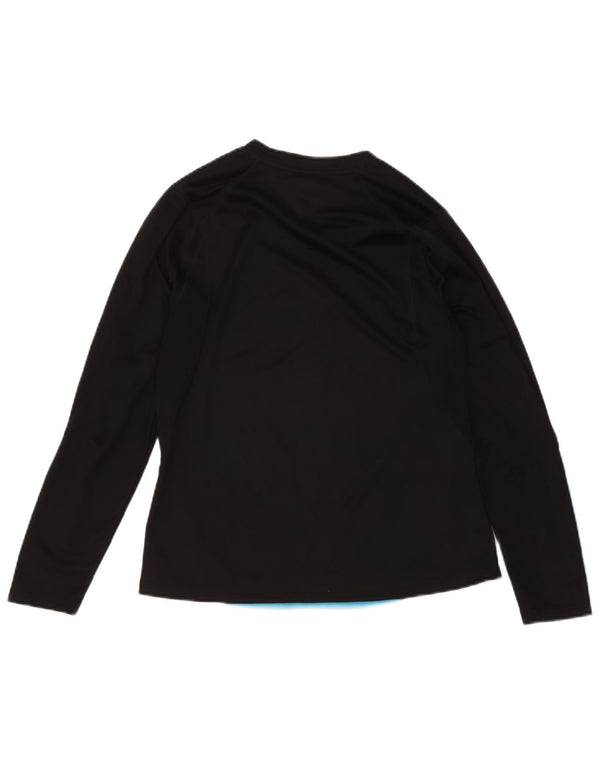 Adidas Womens Climacool Top Long Sleeve UK 16 Large Black Polyester